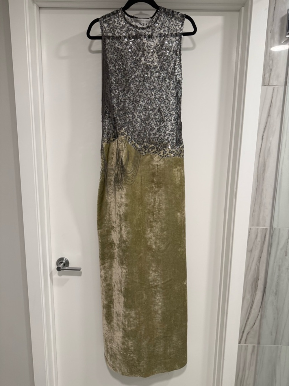 NWT Christopher Esber Swept Chain Gown - Picture 4 of 12